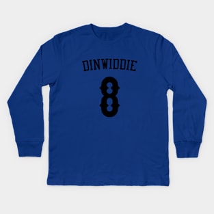 Spencer Dinwiddie - Brooklyn Nets Kids Long Sleeve T-Shirt